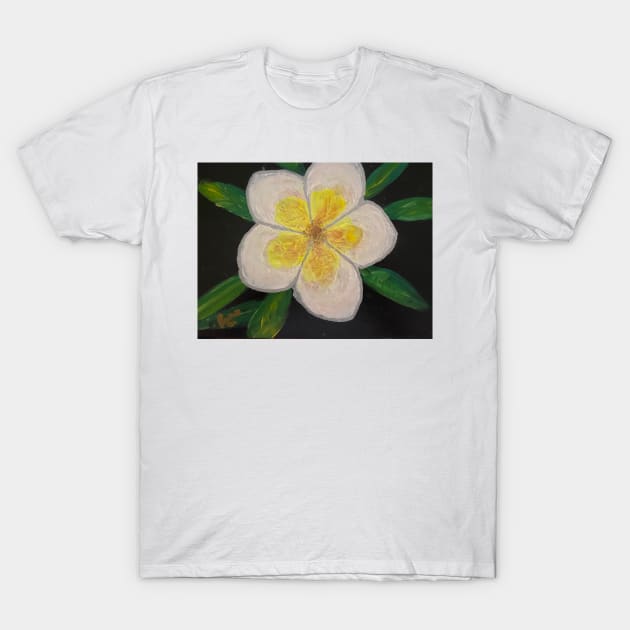 Plumeria for a friend T-Shirt by Shaky Ruthie's Art from the Heart